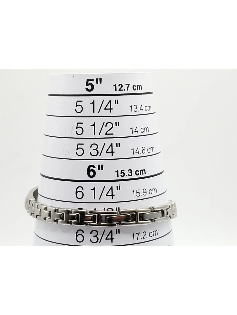 LA Express Quartz Watch 16mm Womens New Battery Silver Tone Black Dial